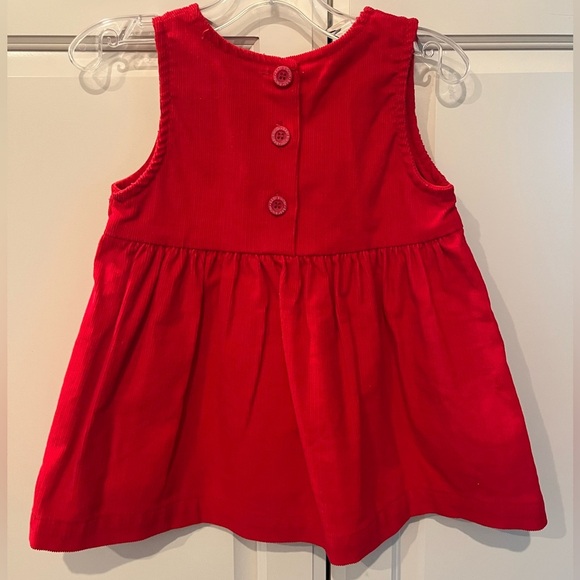 Rare! Vintage OshKosh B Gosh Scottie Dog Dress Corduroy Dress 18 months - Picture 2 of 6